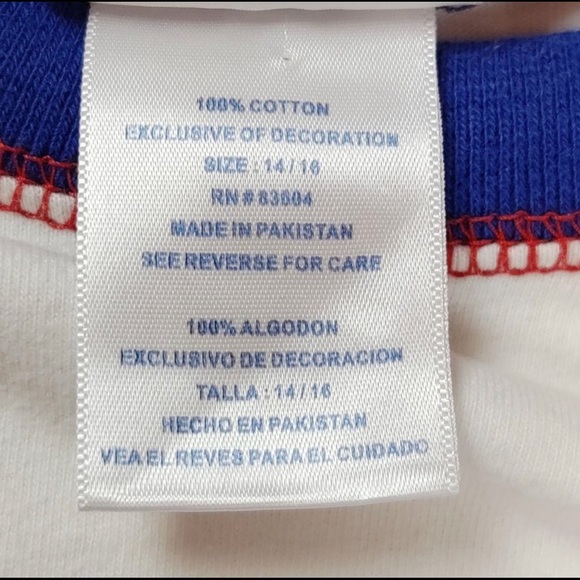 Chicago Cubs 14 16 Shirt Baseball MLB Girls Youth - Picture 4 of 4